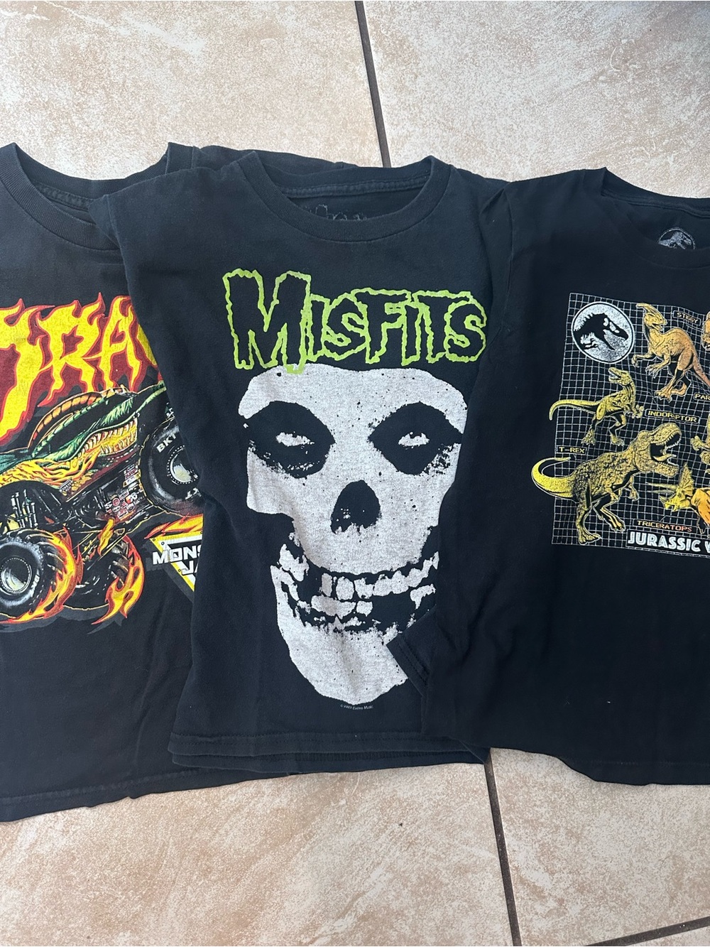 Kids Black Graphic Tee Bundle